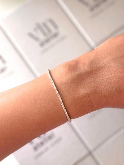 Su Yolu Bileklik- 2 mm- 16 cm