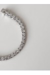 925 Gümüş |  Su Yolu Bileklik- 5 mm-17 cm