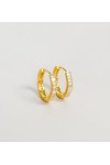 925 Gümüş | Blake Küpe- 1 (Gold Renk)