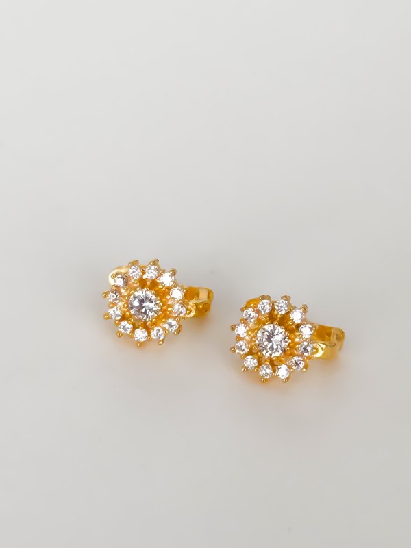 925 Gümüş | Flower Küpe